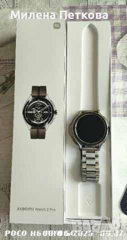 Продавам Xiaomi Watch 2 Pro ВТ / с гаранция , снимка 1