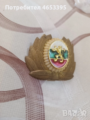 Рядка военна Офицерска кокарда, снимка 4 - Антикварни и старинни предмети - 52443701