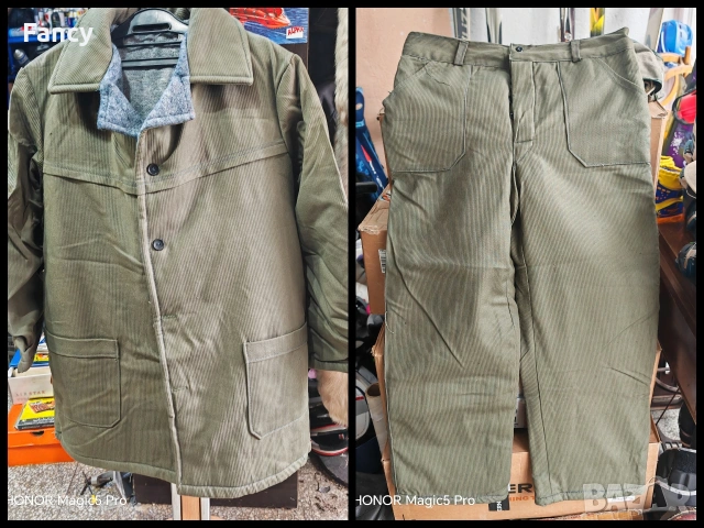 Ватиран работен костюм XXL