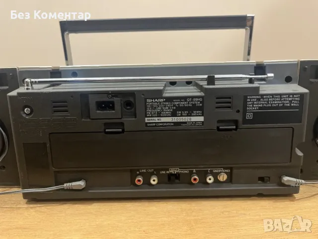 Panasonic RX-5600 и Sharp QT-89 два японски касетофона, снимка 8 - Радиокасетофони, транзистори - 48840969