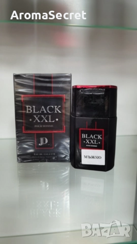 Black XXL Pour Homme Eau de Toilette 100ml, снимка 4 - Мъжки парфюми - 51981634