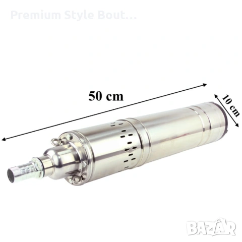 Дебит - Винтова водна помпа за дълбоки кладенци 1500W 2 m³/h ефективна , снимка 9 - Други стоки за дома - 54090903