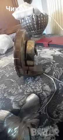 Стар настолен немски часовник , снимка 3 - Антикварни и старинни предмети - 52955056