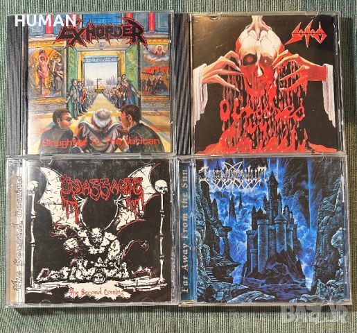 Exhorder,Sodom,Massacre,Sacramentum , снимка 1 - CD дискове - 46114770