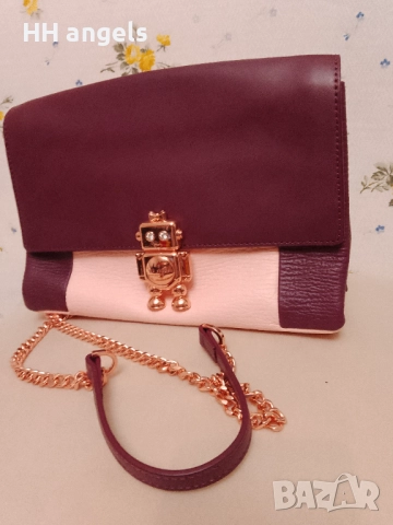 Ted Baker London чанта от естествена кожа НОВА