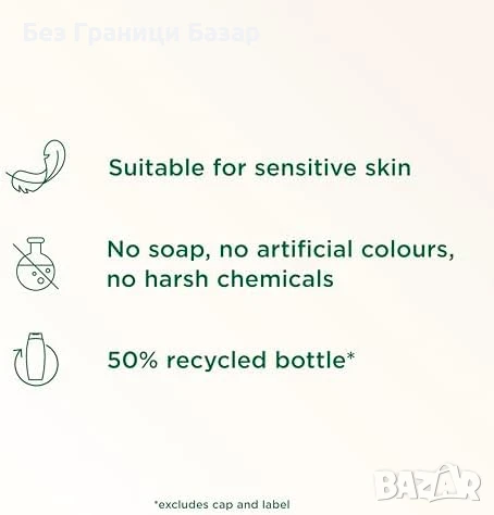 Нов Душ гел за чувствителна кожа Simple Kind 6x450 мл Хипоалергенен, снимка 4 - Козметика за тяло - 51136687