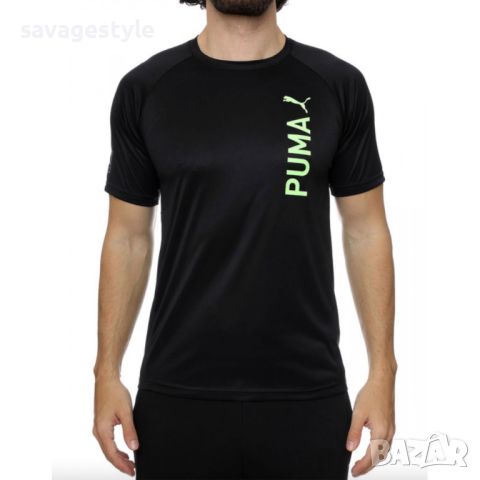 PUMA Fit Ultrabreathe Tee Black, снимка 1 - Тениски - 46705840