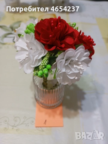 Осми март декорация за подарък, снимка 3 - Декорация за дома - 53086590