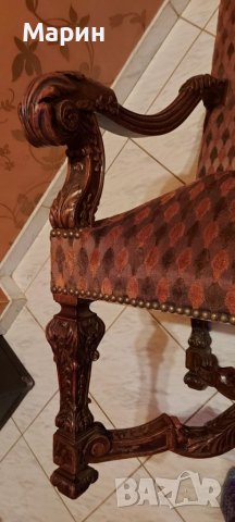 Винтидж кресло, снимка 7 - Антикварни и старинни предмети - 45697520