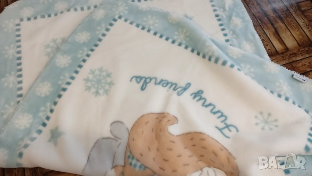 меко бебешко детско одеяло 80х110 см Kikka Boo Funny Friends, снимка 5 - Спално бельо и завивки - 53413559