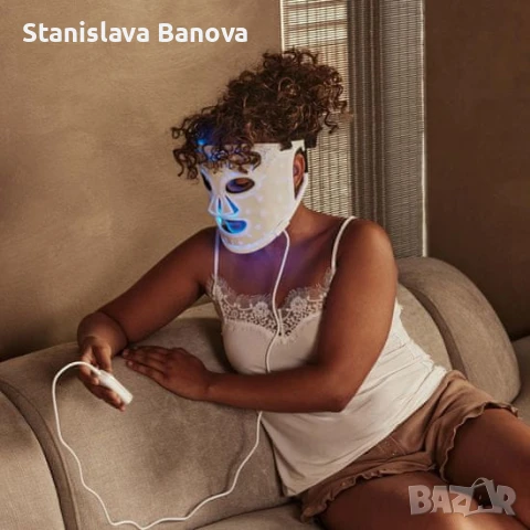 Маска за лице Silk'n - LED Face Mask 100, 4 степени НЕРАЗОПАКОВАНА!, снимка 15 - Други - 51114191