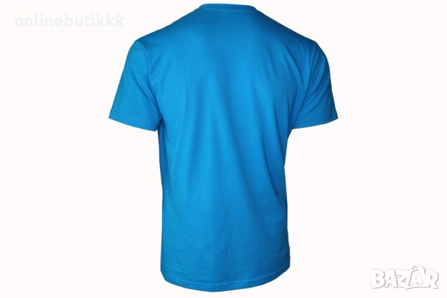 Памучна тениска в син цвят, снимка 2 - Тениски - 45164312