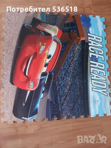 Мек пъзел за под McQueen, снимка 1 - Игри и пъзели - 47167565