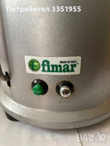 Фреш машина Fimar, снимка 5 - Обзавеждане за заведение - 51399672