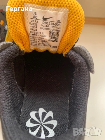 Nike Air Max №25 / 14 см детски обувки – оригинални, отлично състояние, снимка 5 - Детски маратонки - 53934462