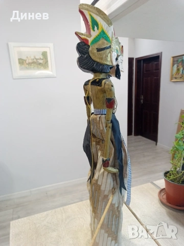 автентична колекционерска кукла wayang golek от остров ява, снимка 18 - Колекции - 53604963