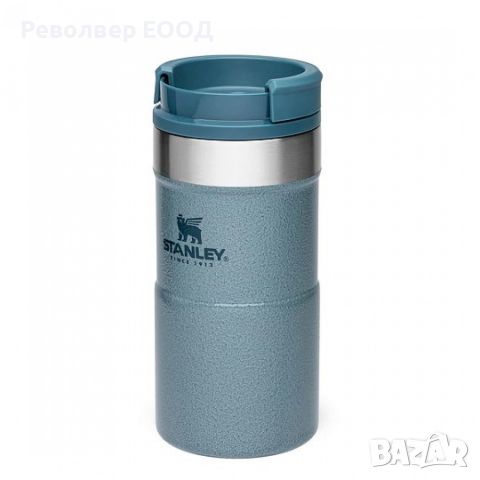 Термо чаша Stanley NeverLeak™ - 0,250 мл, в цвят Hammertone Ice, снимка 1 - Екипировка - 45321814