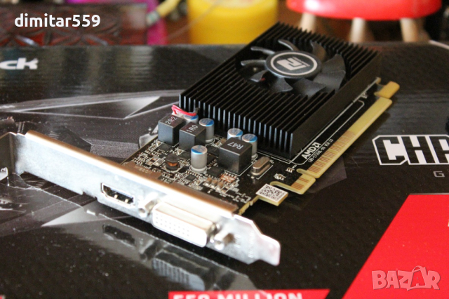 Видеокарта PowerColor AMD Radeon R7 240 4GB 128BIT GDDR5 HLEV2, снимка 1 - Видеокарти - 44987396