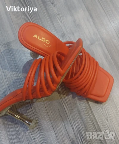 Дамскй сандали на висок ток, снимка 8 - Сандали - 51240297