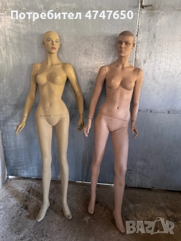 Манекени женски и мъжки + торсове и части | Подходящи за магазин