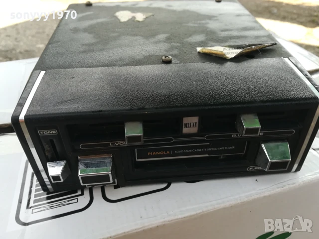 PIANOLA SC-3010 CAR STEREO DECK/AMPLIFIER 12V MADE IN JAPAN 0706251906, снимка 6 - Ресийвъри, усилватели, смесителни пултове - 50585780