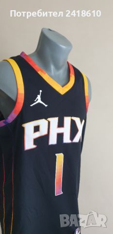 Jordan NBA Brand Phoenix Suns Devin Booker  # 1 I Mens Size 44 / M НОВО! ОРИГИНАЛ! МЪЖКИ ПОТНИК!, снимка 14 - Спортни дрехи, екипи - 46390650