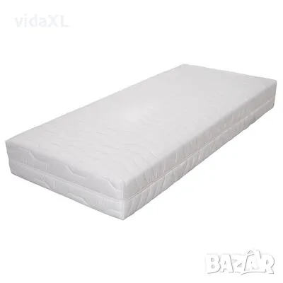 vidaXL Матрак, 90x200 см, 7 зони, джобни пружини, 20 см, H2(SKU:282811), снимка 1 - Спални и легла - 48763113