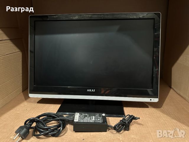 Телевизор LCD LED  AKAI  AL2225CI  220V и 12V    22инча, снимка 1 - Телевизори - 46408517