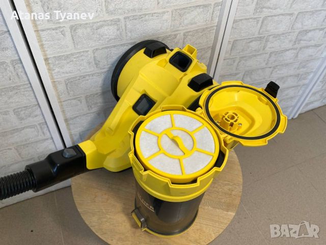 Прахосмукачка без торба Karcher VC 3 700W 0.9 Литра Ен., снимка 7 - Прахосмукачки - 45109072