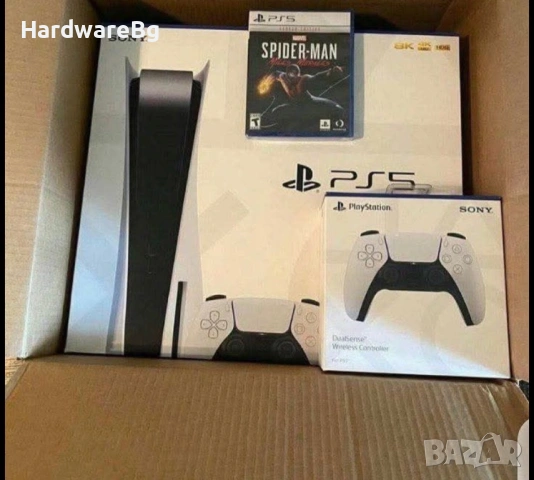 Чисто нов Playstation 5 с игра и гаранция 