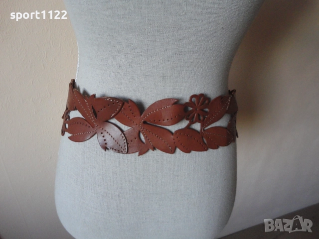 Promod/нов/естествена кожа/дамски колан, снимка 4 - Колани - 52527281