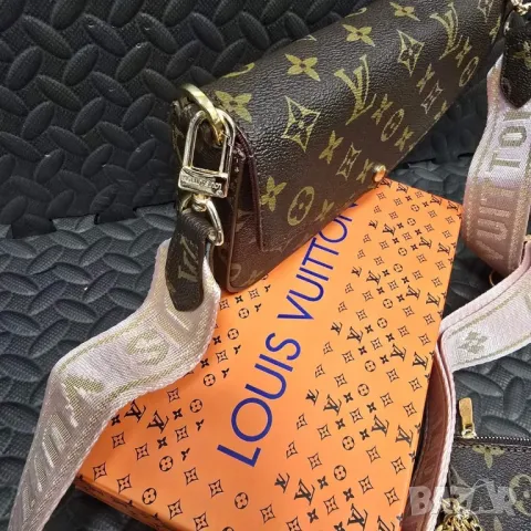 чанта с аксесоари в кутия на марката louis vuitton , снимка 2 - Чанти - 47992748