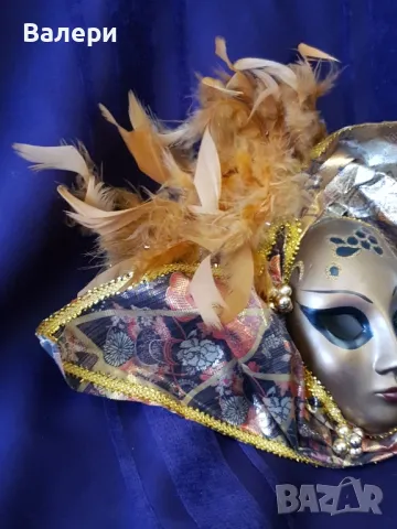 Венецианска маска Порцеланова , снимка 3 - Антикварни и старинни предмети - 49975645