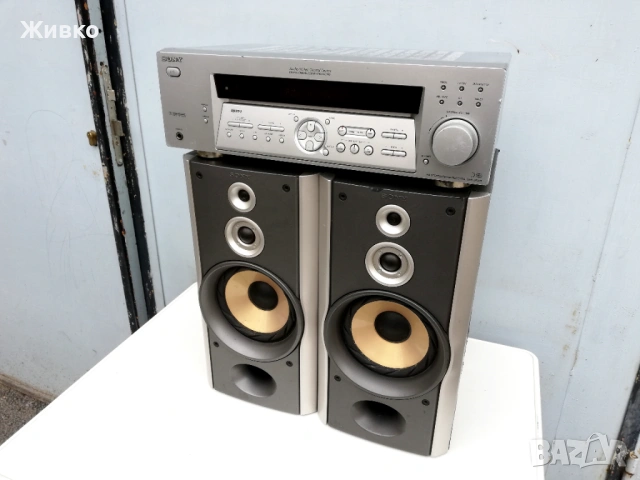 SONY Ресивър + Тонколони , снимка 3 - Аудиосистеми - 53913425