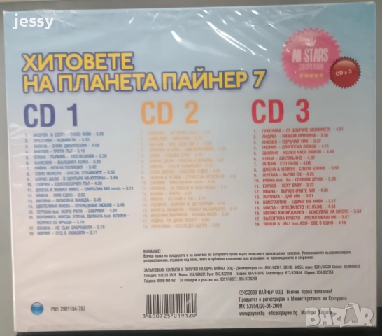 Хитовете на Планета Пайнер/Хитовете на Планета Пайнер 7, снимка 5 - CD дискове - 51647967