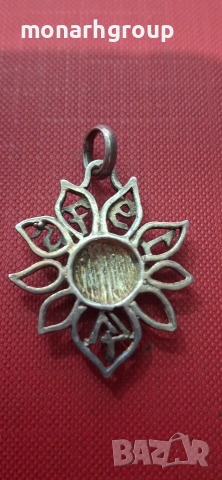 Сребърна висулка, снимка 3 - Колиета, медальони, синджири - 53434127