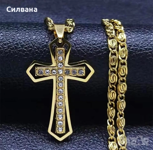 Колие от висококачествена медицинска стомана 