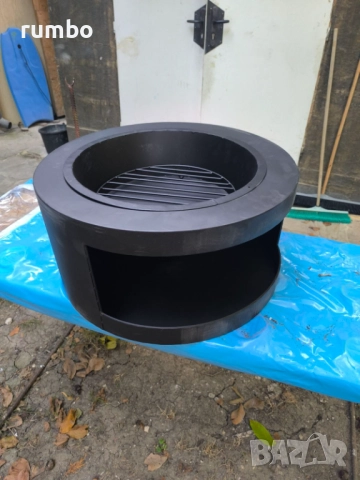 Продавам метално огнище за градина и горене на дърва , снимка 3 - Други стоки за дома - 51639961