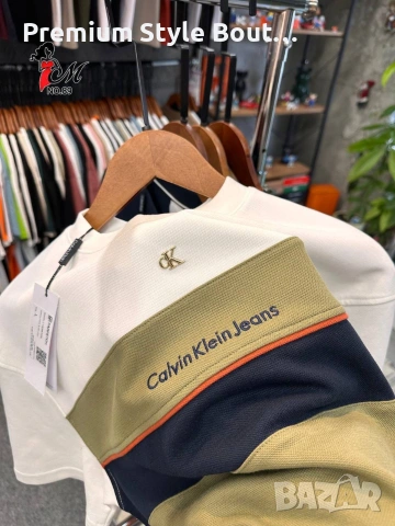 Мъжки памучни тениски emporio armani Burberry Hermes Calvin Klein , снимка 12 - Тениски - 54016051