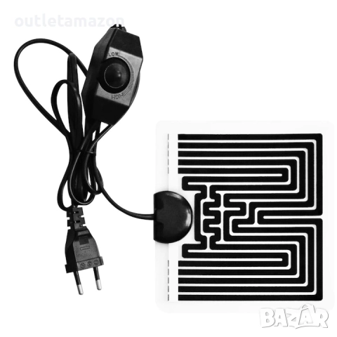 Нагревателна подложка за влечуги , 5W, 15x14см