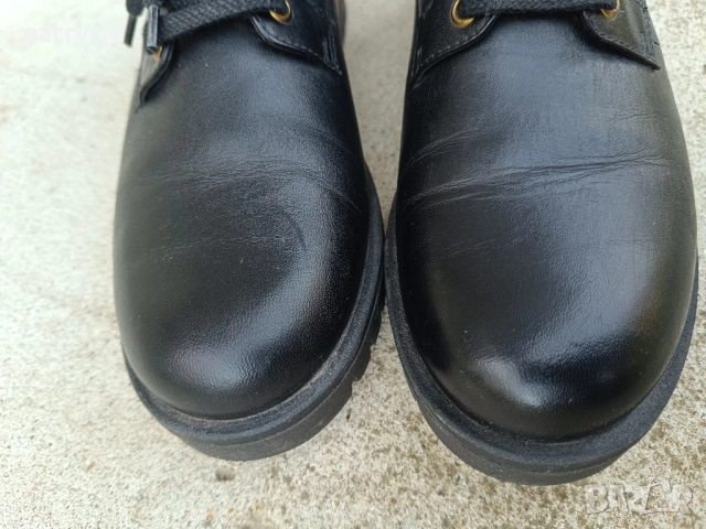 Carinii дамски кожени обувки черни 39, снимка 3 - Дамски ботуши - 52148063