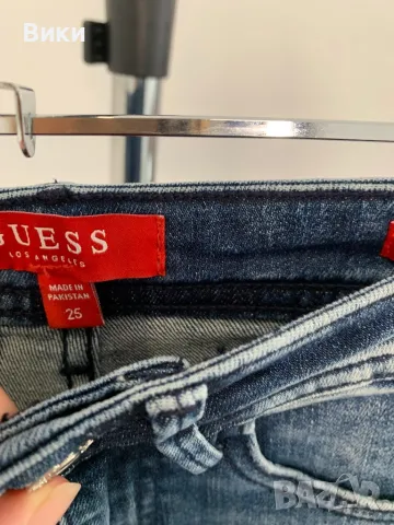 Къси дънки на Guess, снимка 6 - Къси панталони и бермуди - 49507687