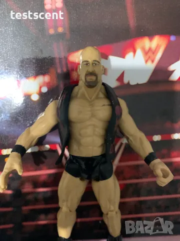 Екшън фигура WWE Stone Cold Steve Austin Ледения Стив Остин Jakks figure играчка WWF WCW vintage, снимка 3 - Колекции - 48438528