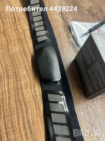Garmin HRM-Dual – колан за пулс (гръден), като нов, снимка 3 - Аксесоари за велосипеди - 53204892