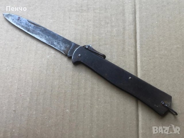стар военен нож "Nahkämpfer" D. R. G. M. - WWI / WWII, снимка 6 - Антикварни и старинни предмети - 51381642