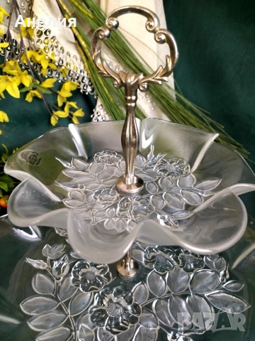 Етежерка двуетажна красота , снимка 2 - Чинии - 52797888