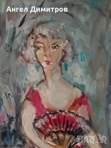 Маслена картина , снимка 2 - Картини - 51745238