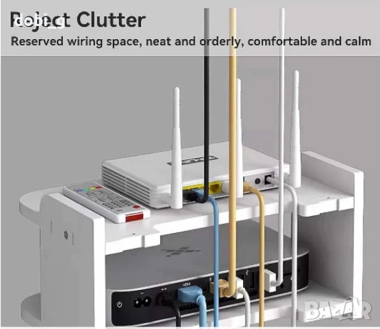 Стенна поставка, органайзер, снимка 2 - Други стоки за дома - 50575639