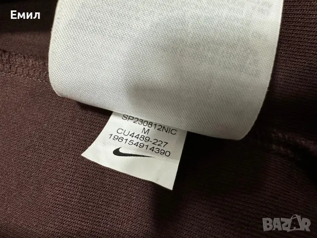 Мъжко горнище с качулка Nike Tech Fleece, Размер М, снимка 4 - Суичъри - 47896914