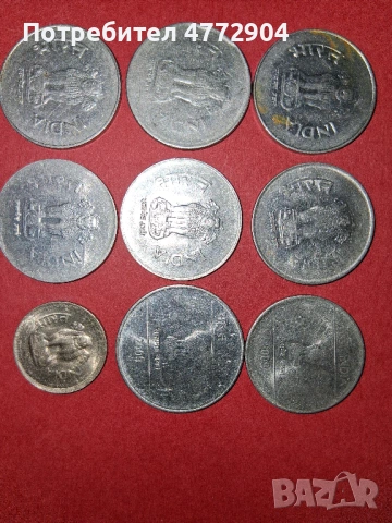 лот монети Индия, снимка 7 - Нумизматика и бонистика - 54242172